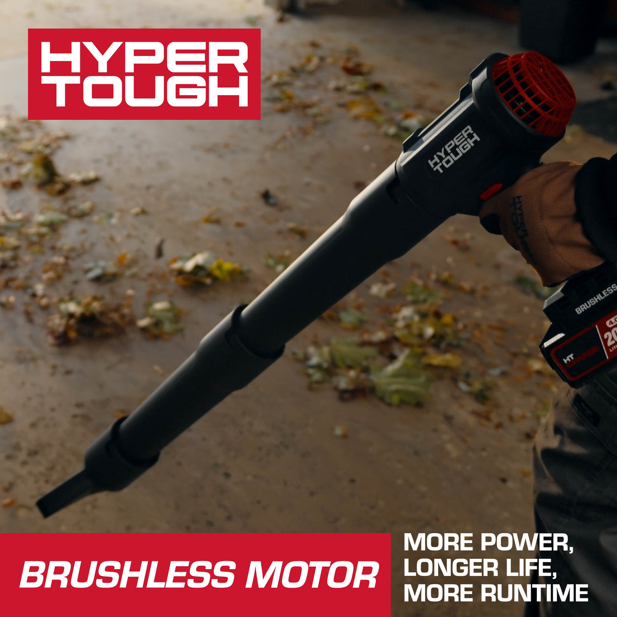 Hyper Tough 20V Max Compact Leaf Blower - image 4 of 6