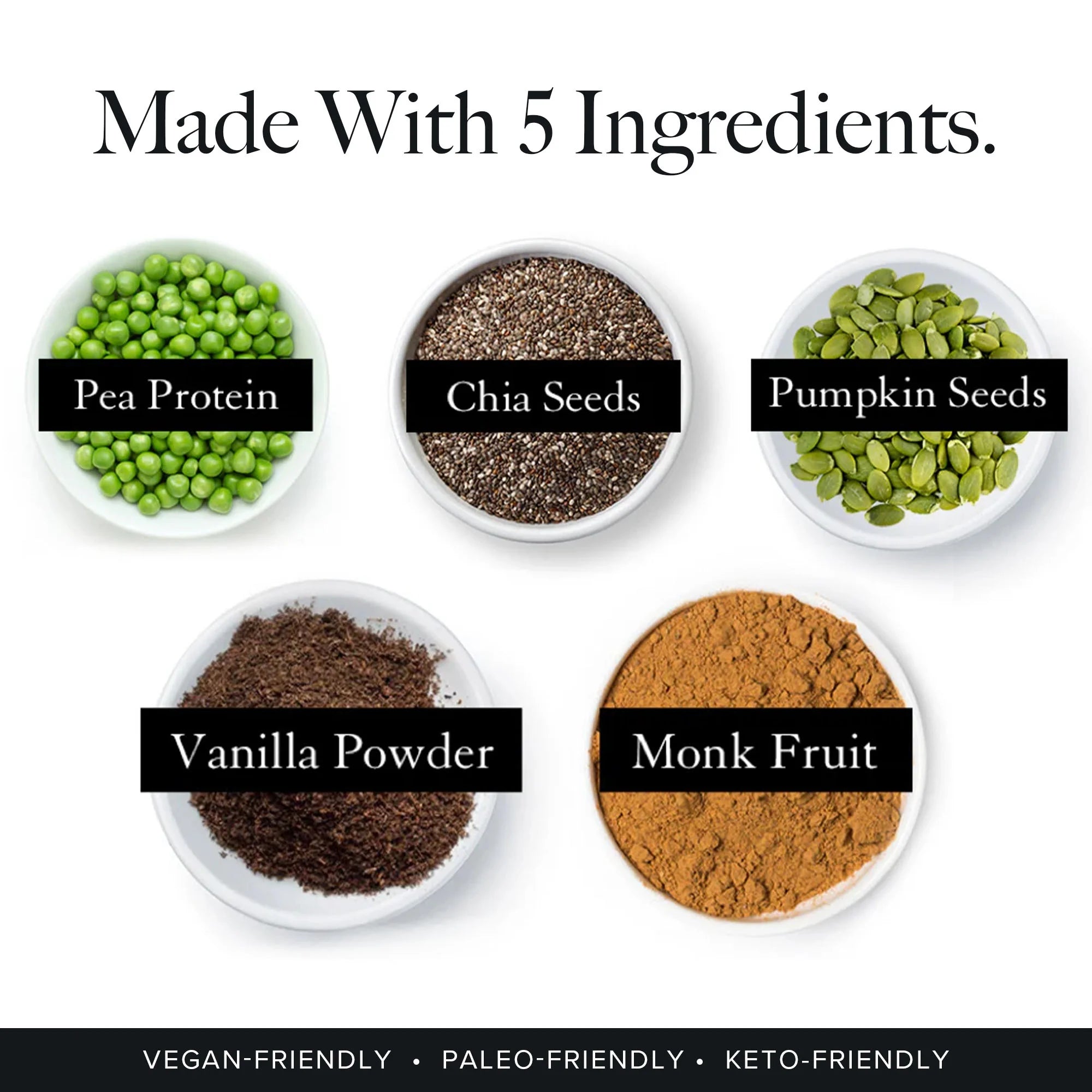 Truvani Vegan Pea Protein Powder | Vanilla | 20g Organic Plant Based Protein | 10 — sports nutrition product, view 7