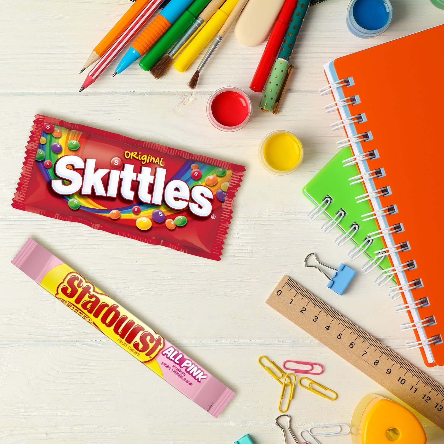 Mars Mixed Skittles & Starburst Variety Pack Chewy Candy Assortment -18 Bars Box — grocery product, view 4