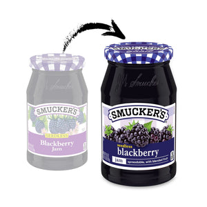 (2 pack) Smucker’s Seedless Blackberry Jam, 18 oz Jar — grocery product, view 4