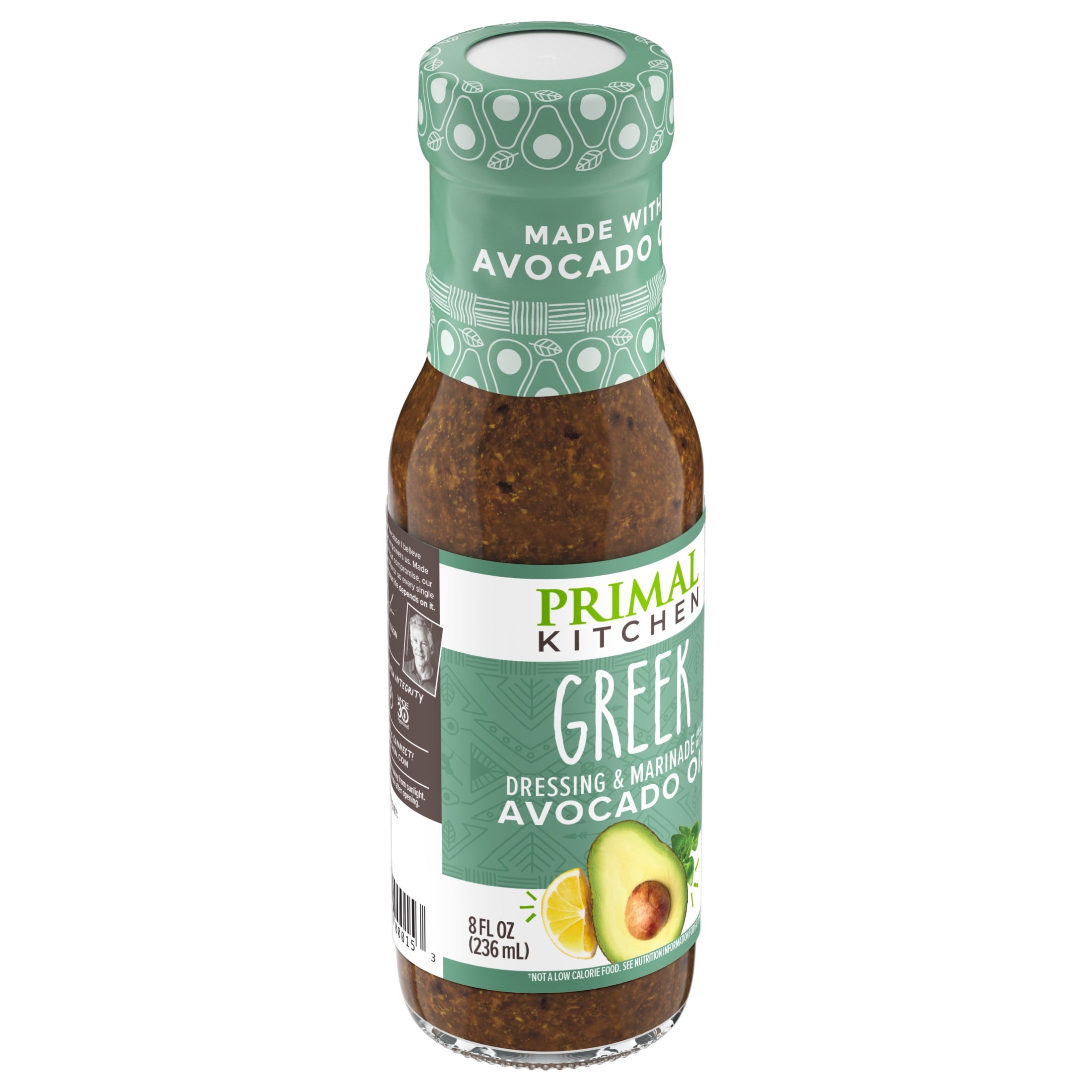 Primal Kitchen Greek Vinaigrette & Marinade 8 fl oz — grocery product, view 5