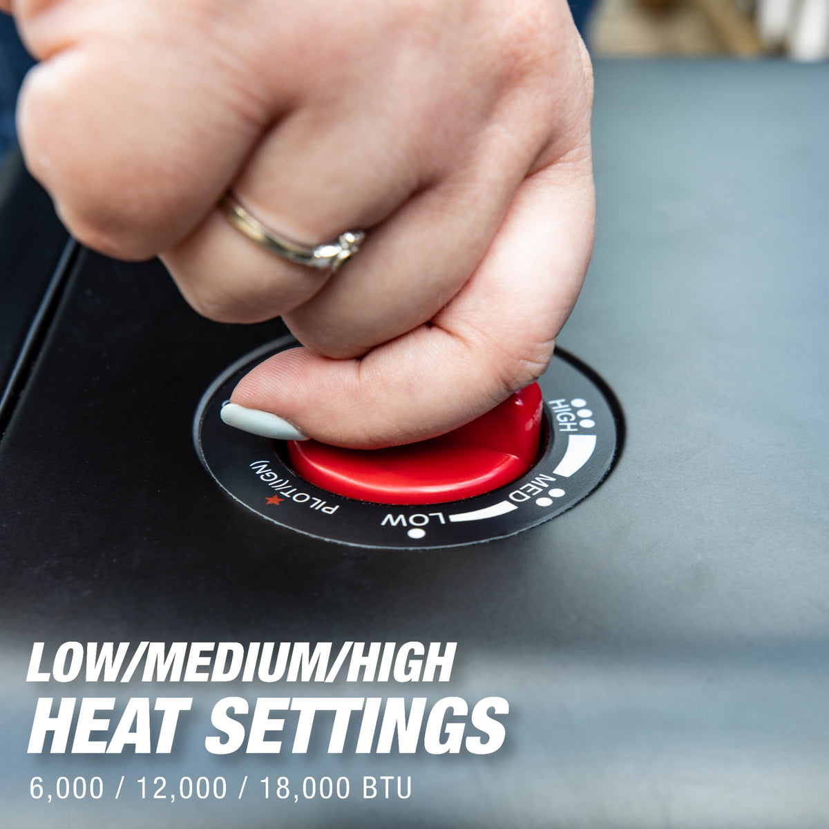Mr. Heater 18000 BTU Radiant Propane Cabinet Outdoor Space Heater - image 6 of 6