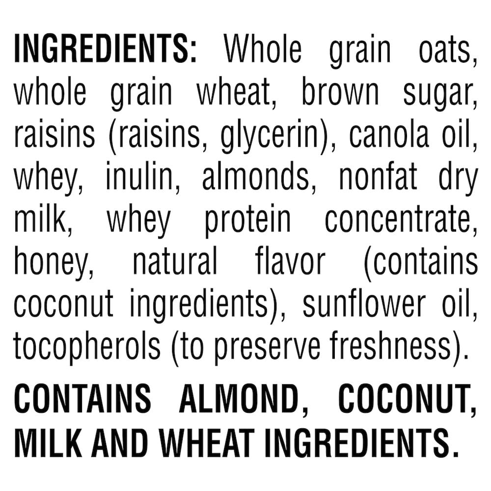 Quaker Simply Granola Breakfast Cereal, Oats Honey Raisins & Almonds, 24.1 oz Box — grocery product, view 7