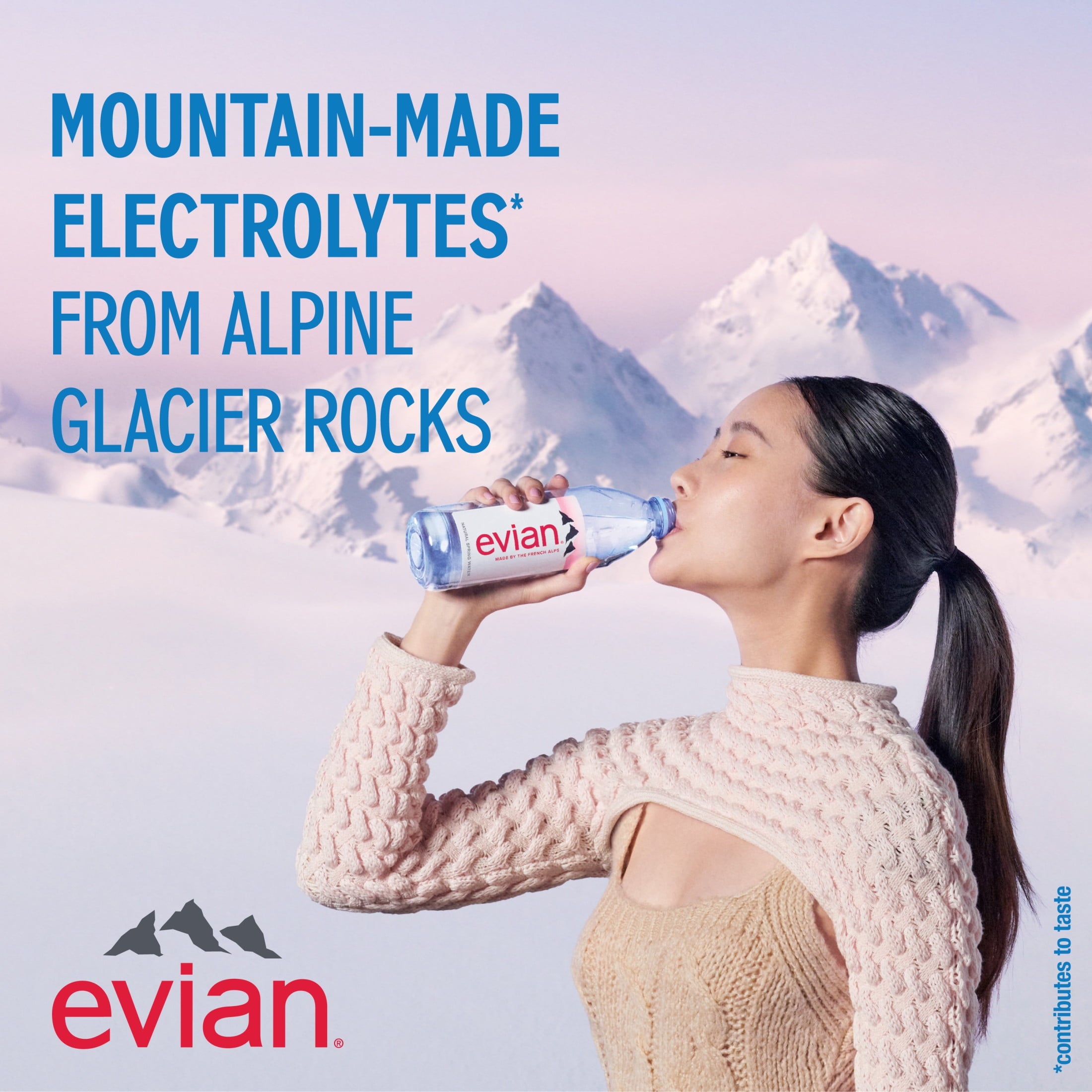 evian Natural Spring Water, 16.9 fl oz, 6 Pack Bottles — coffee and drinks product, view 4