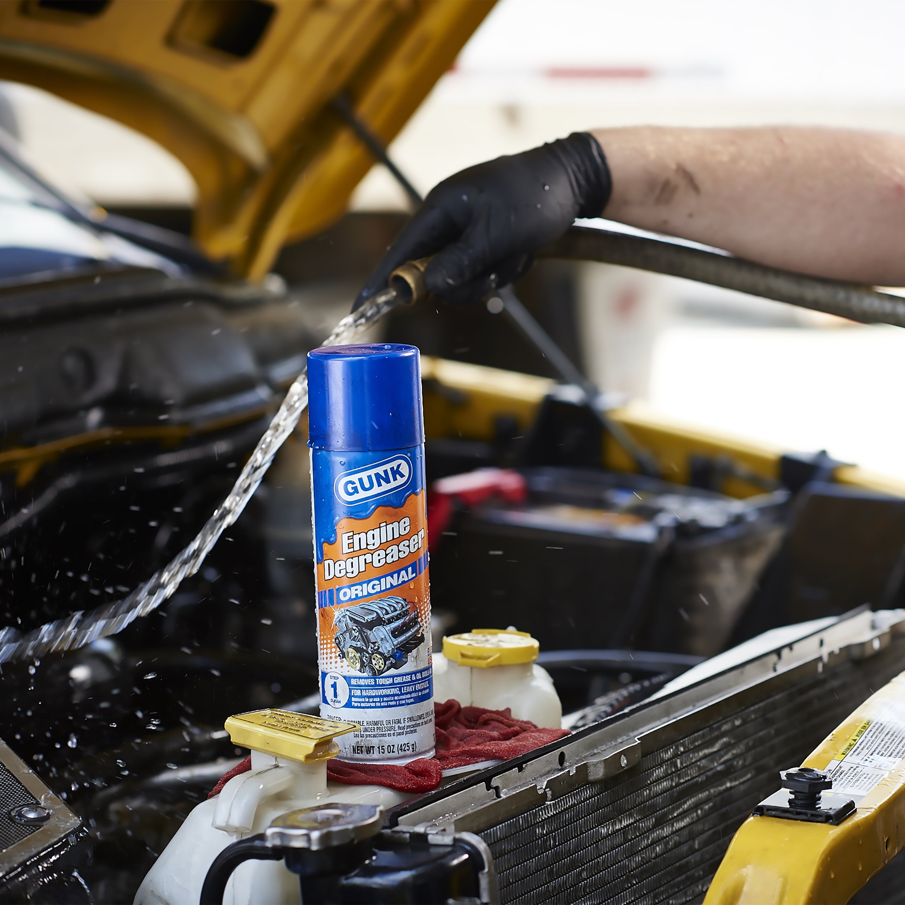 (2 pack) Gunk EB1CA Engine Degreaser for Cars and Trucks, 15 oz, Low VOC Formula — automotive product, view 6