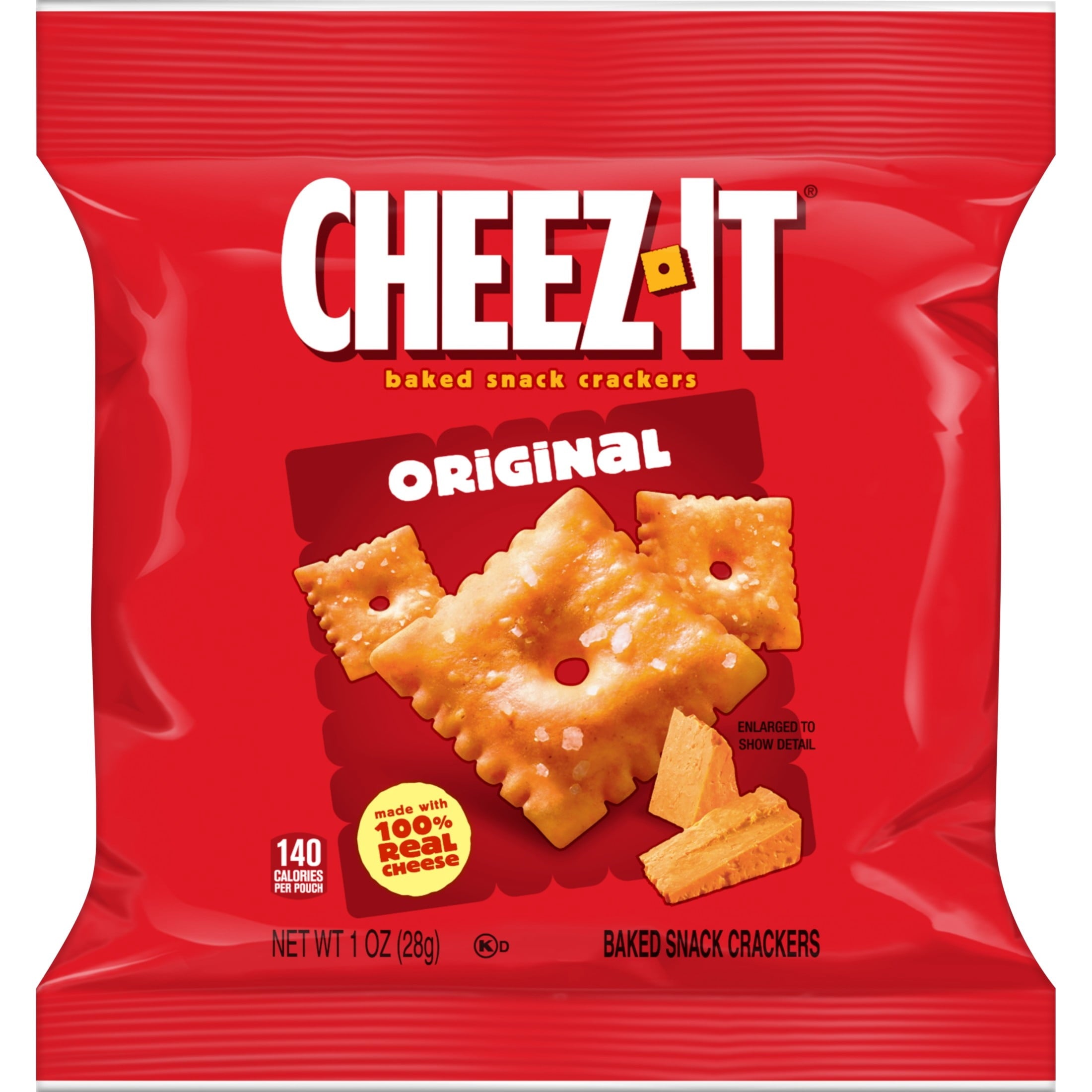 Cheez-It Cheese Crackers, Baked Snack Crackers, Lunch Snacks, Original, 20oz Box (20 Packs) — grocery product, view 14