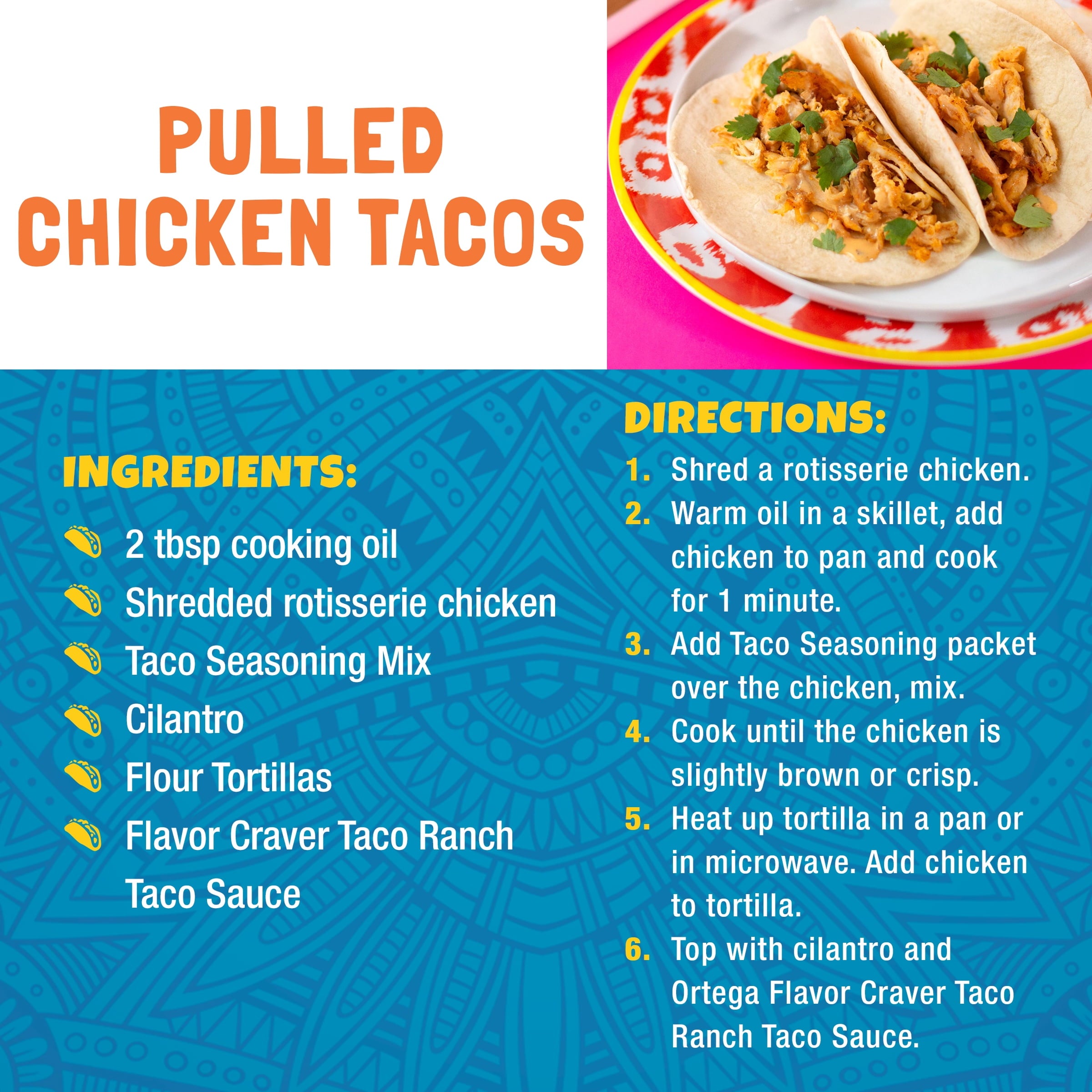 Ortega Original Taco Seasoning Mix, 24 oz — grocery product, view 5