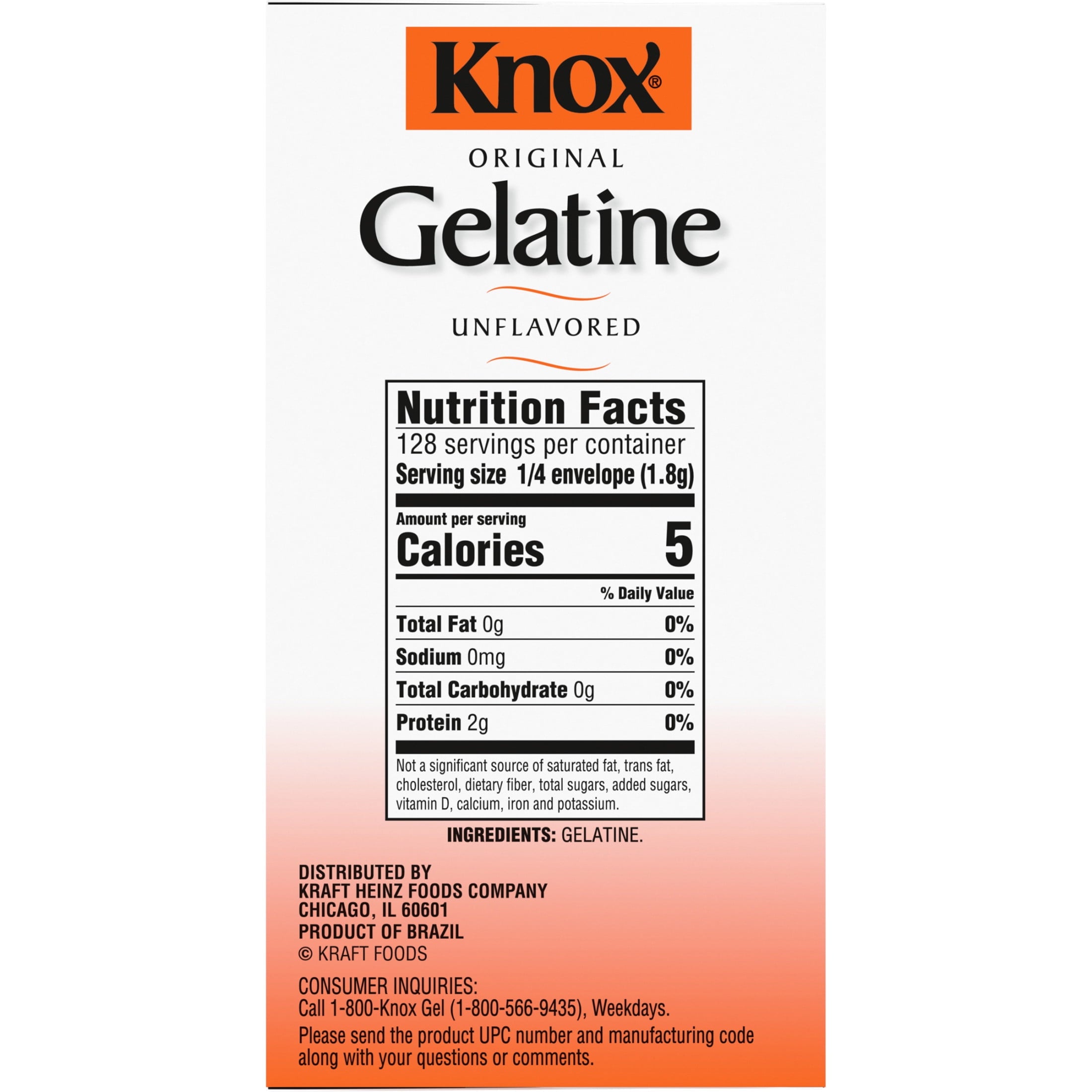 Knox Original Unflavored Gelatin, 32 ct Packets — grocery product, view 5