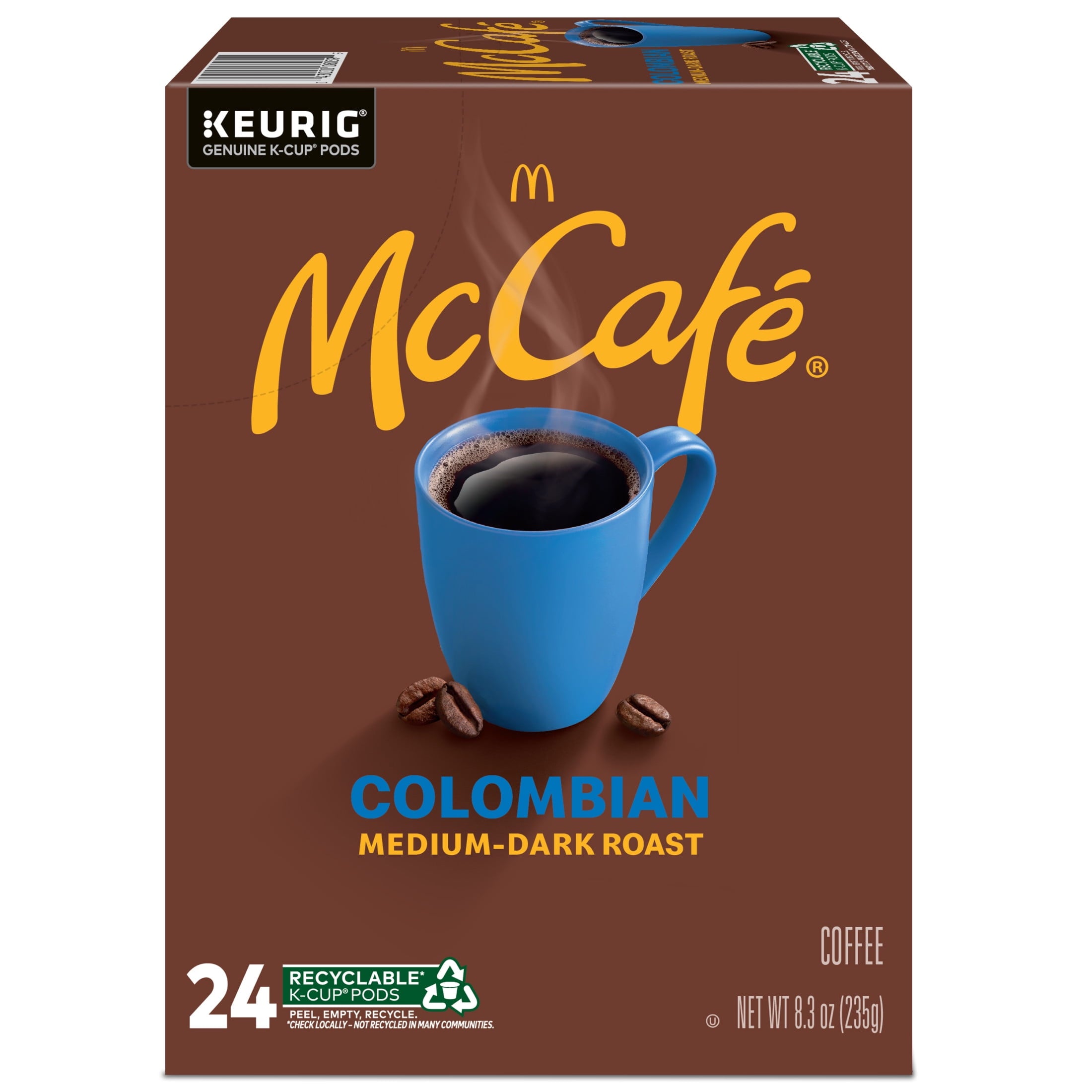 McCafe, Colombian Medium-Dark Roast K-Cup Coffee Pods, 24 Count — coffee and drinks product, view 7