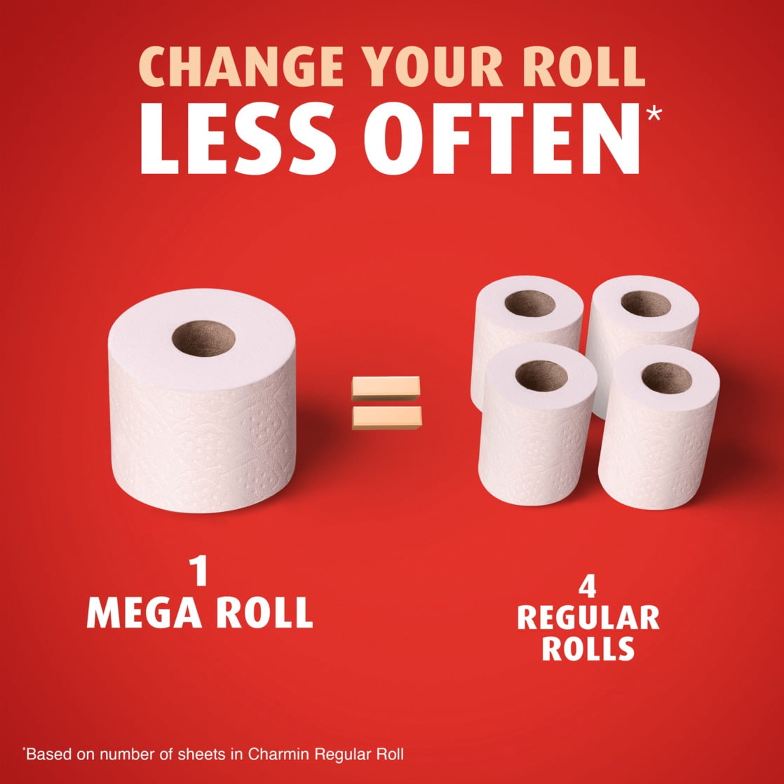 Charmin Ultra Strong Toilet Paper 30 Mega Rolls, 220 Sheets Per Roll — health and personal care product, view 6