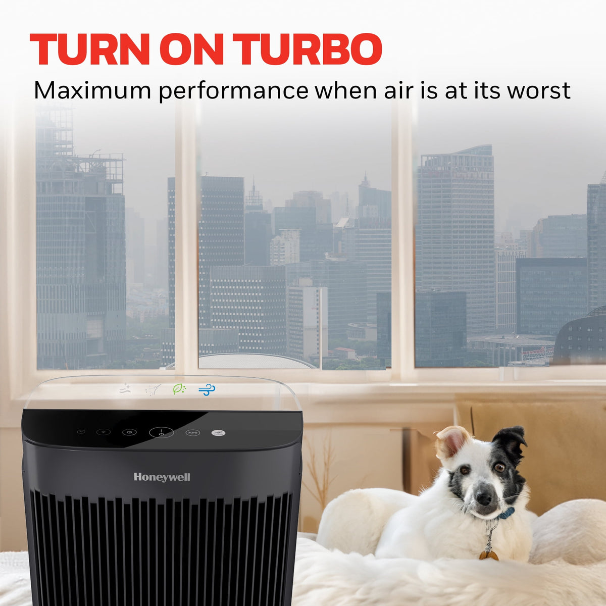 Honeywell 900 Sq ft HEPA Air Purifier for Home - image 4 of 6