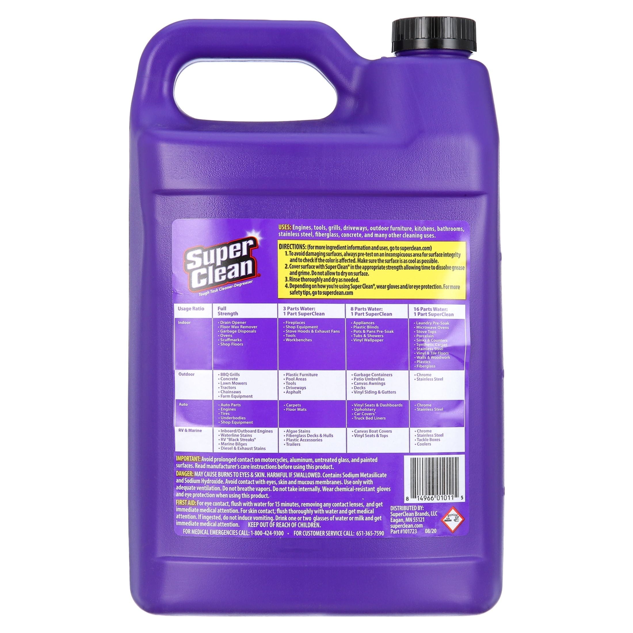 Super Clean Tough Task Cleaner-Degreaser - 1 Gallon | 128 Fluid Ounces — automotive product, view 11