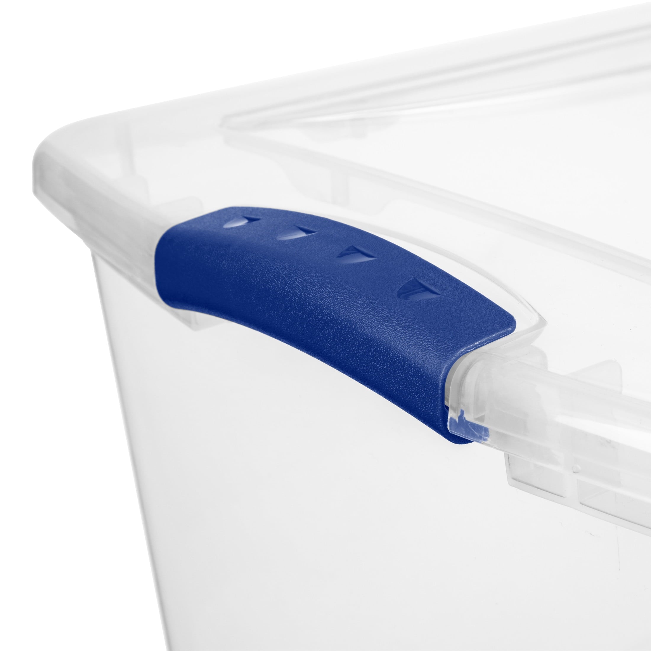 (2 pack) Sterilite 66 Quart Large Latching Storage Bin — home and garden product, view 7