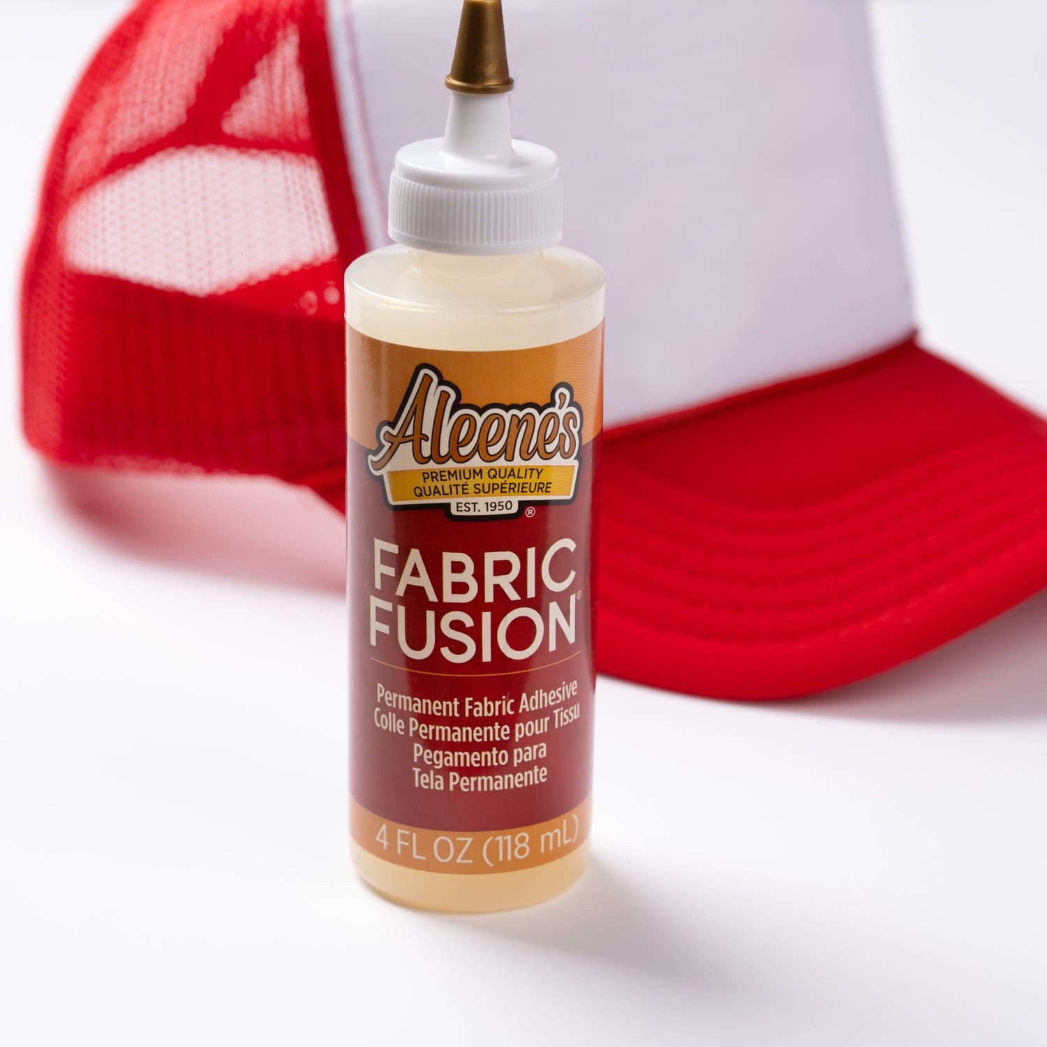 Aleene's Fabric Fusion Permanent Adhesive No-Sew Glue, 4 fl. oz. — home and garden product, view 5