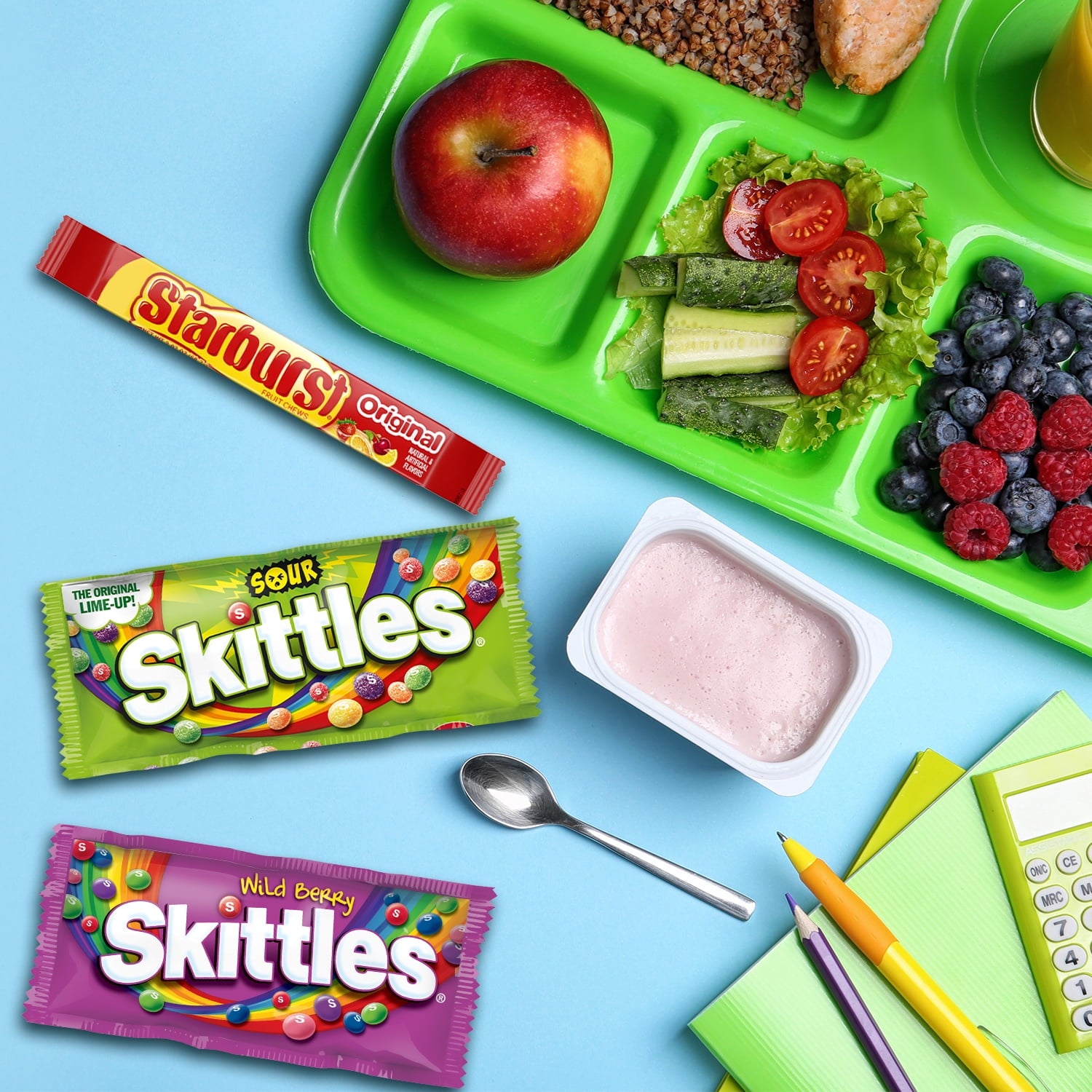 Mars Mixed Skittles & Starburst Variety Pack Chewy Candy Assortment -18 Bars Box — grocery product, view 5