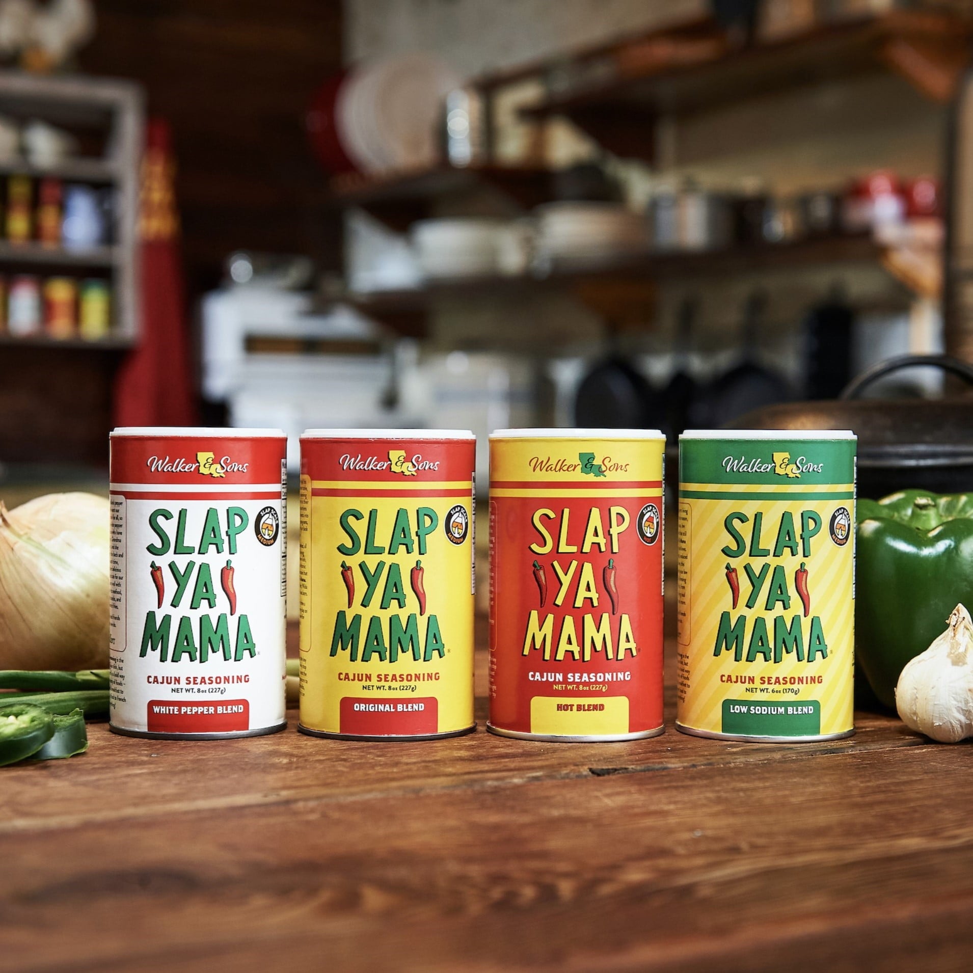Slap Ya Mama Cajun Seasoning by Walker & Sons, Original Blend, 16 oz Canister – Certified Cajun — grocery product, view 3