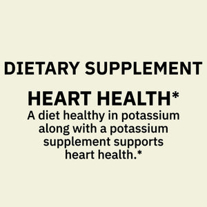 Spring Valley Potassium Dietary Supplement Caplets for Heart Health, 99 mg, 500 Count Value Size — supplement pack, view 5