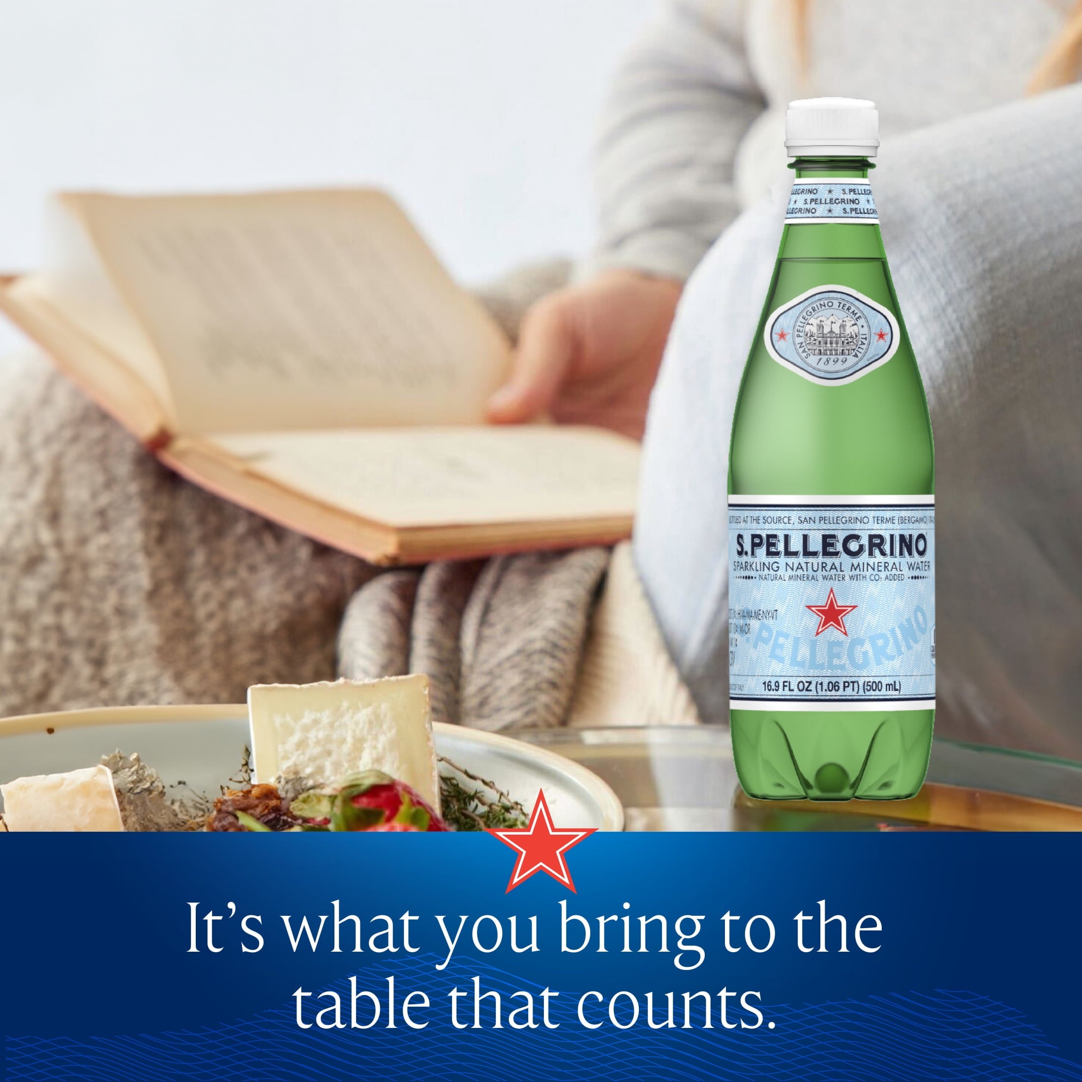 Sanpellegrino S.Pellegrino Sparkling Natural Mineral Water, 16.9 fl oz. — coffee and drinks product, view 5