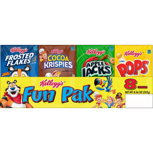 Kellogg's Breakfast Cereal, Kids Cereal, Family Breakfast, Variety Pack, 8.56oz Tray (8 Boxes) — grocery product, view 8
