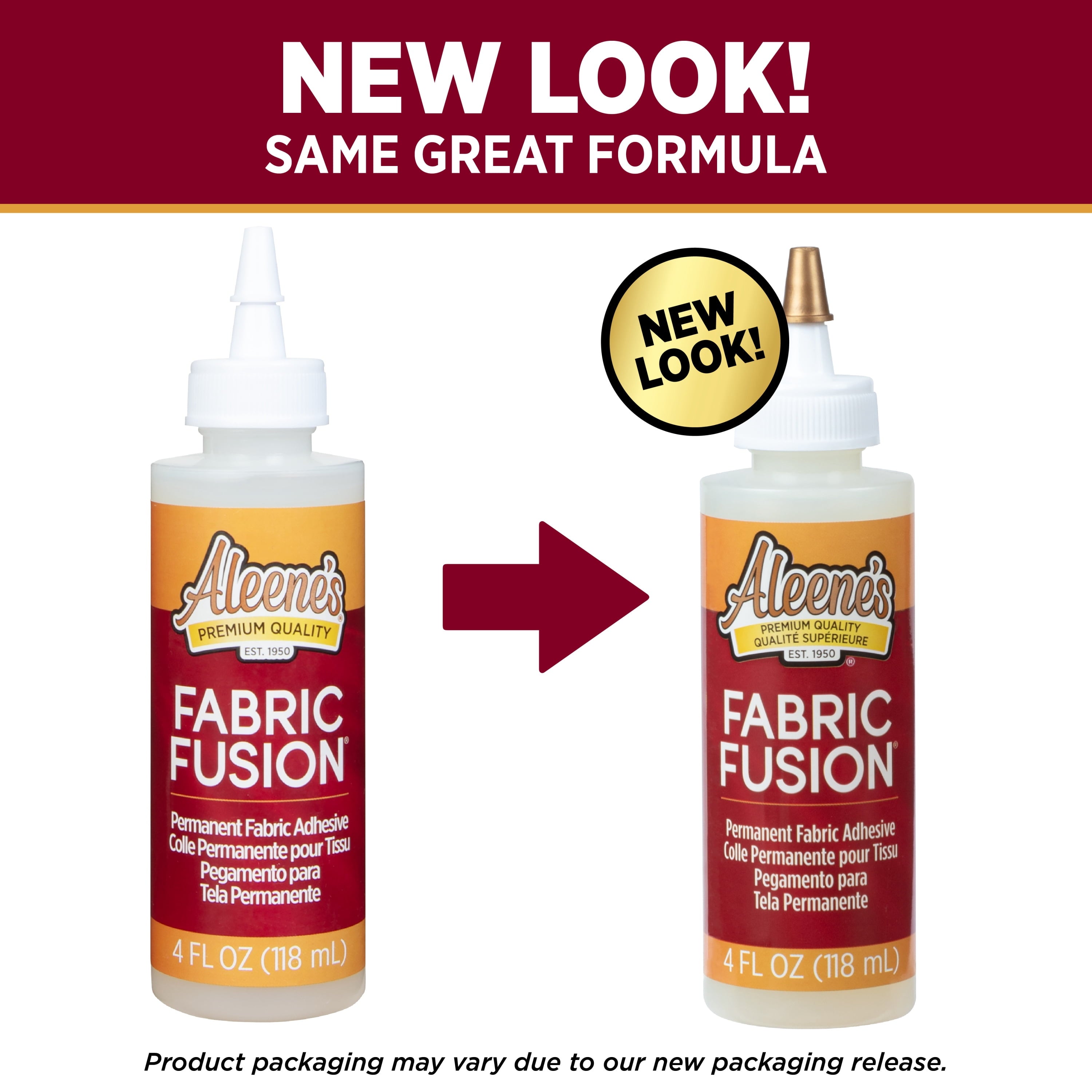 Aleene's Fabric Fusion Permanent Adhesive No-Sew Glue, 4 fl. oz. — home and garden product, view 11