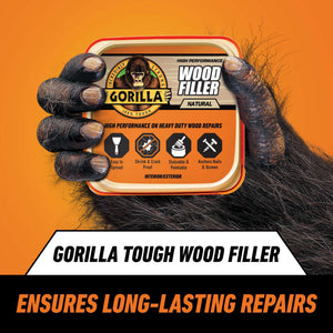Gorilla All Purpose Wood Filler, Natural Finish, 16 Ounce Tub — home and garden product, view 3