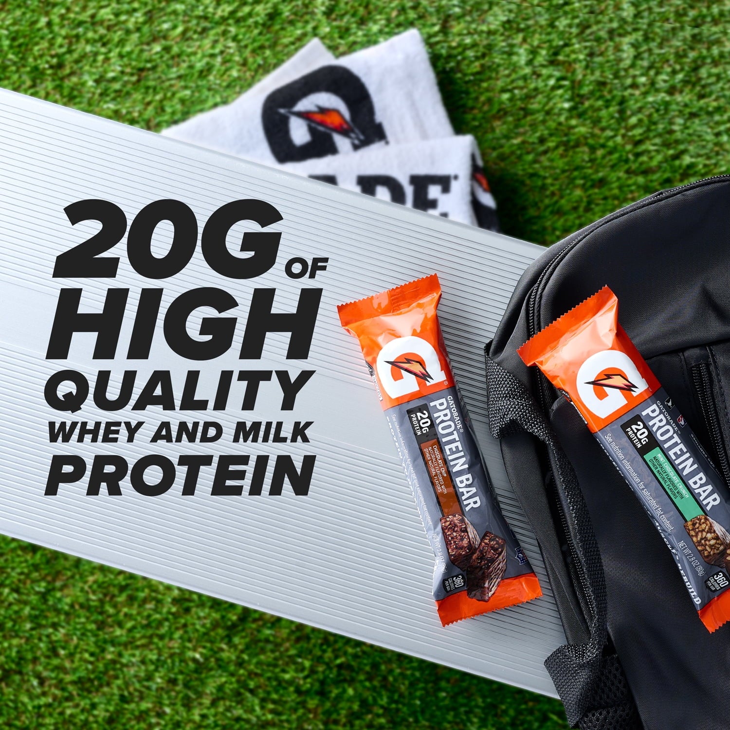 Gatorade Whey Protein Recover Bars, Peanut Butter Chocolate, 6 Ct — coffee and drinks product, view 6