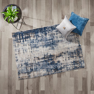 Better Homes & Gardens Navy Abstract Indoor Area Rug - image 3 of 5