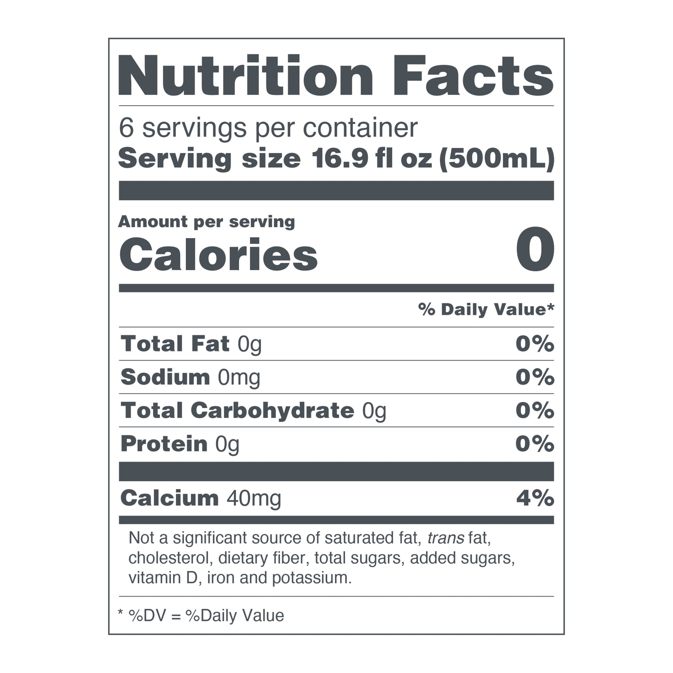 evian Natural Spring Water, 16.9 fl oz, 6 Pack Bottles — coffee and drinks product, view 15