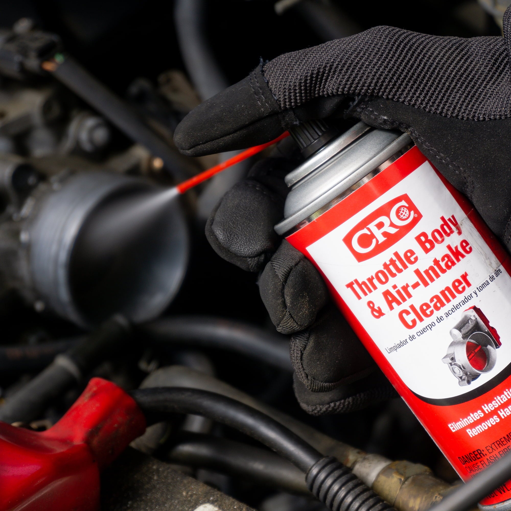 CRC Mass Air Flow & Throttle Body Single-Use Cleaner Twin Pack Kit — automotive product, view 7
