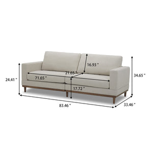 Better Homes & Gardens Springwood Wood Frame 83.46" Couch - image 2 of 6