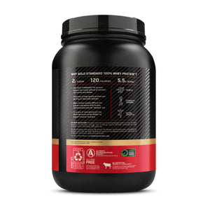 Optimum Nutrition, Gold Standard 100% Whey Protein Powder, Strawberries & Cream — sports nutrition product, view 11