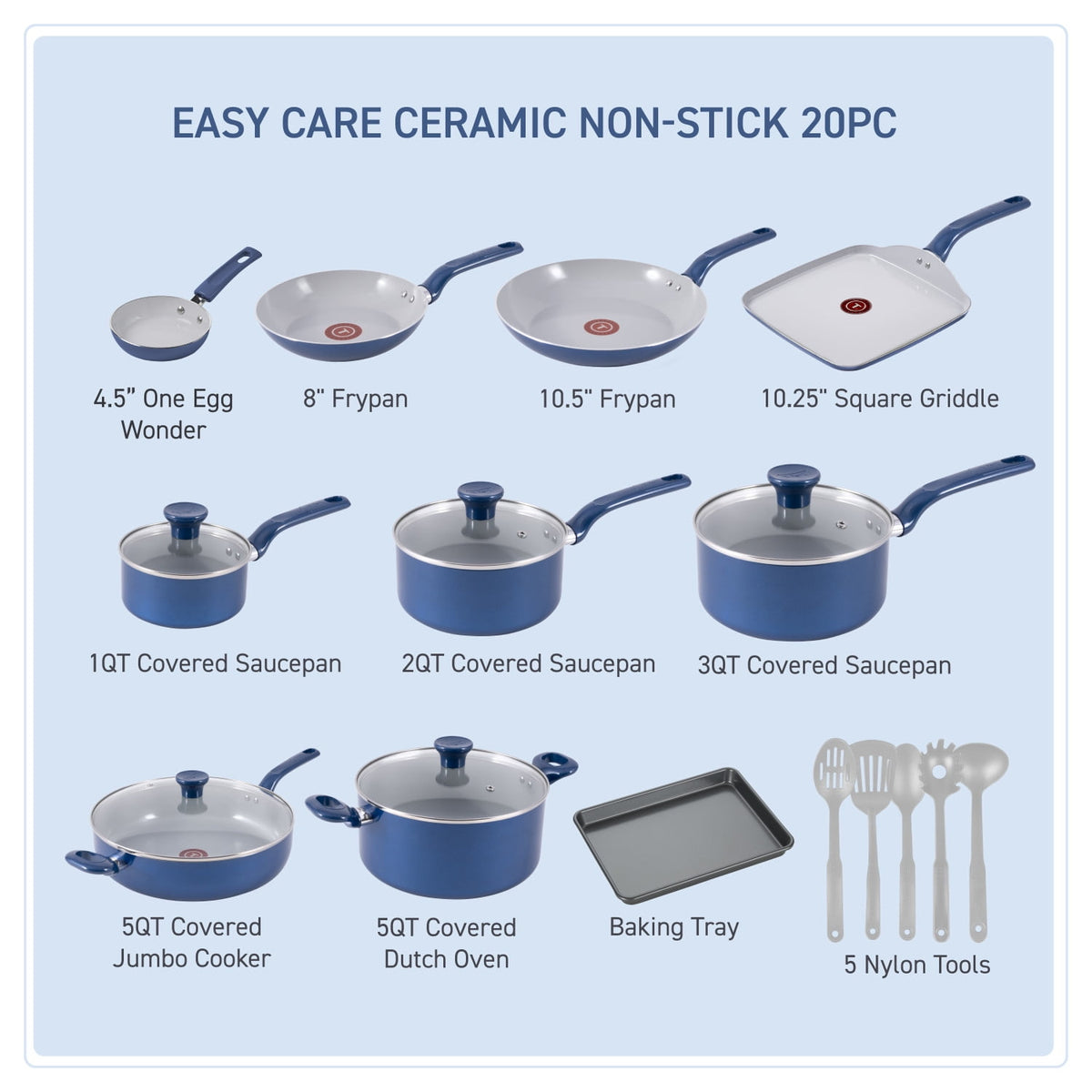 T-fal Easy Care Ceramic - image 2 of 6