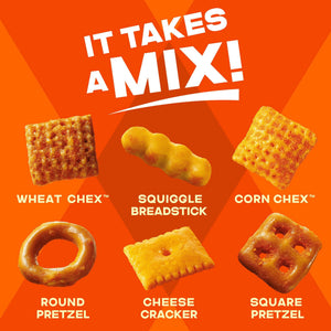 Chex Mix Cheddar Snack Mix, Salty Snacks Tub, 20 oz — grocery product, view 2