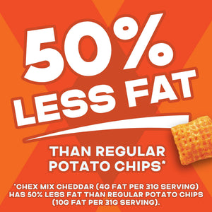 Chex Mix Cheddar Snack Mix, Salty Snacks Tub, 20 oz — grocery product, view 4