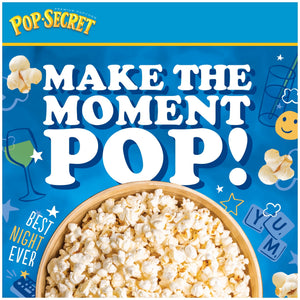 Pop Secret Microwave Popcorn, Movie Theater Butter Flavor, 3 oz Sharing Bags, 18 Ct — grocery product, view 2