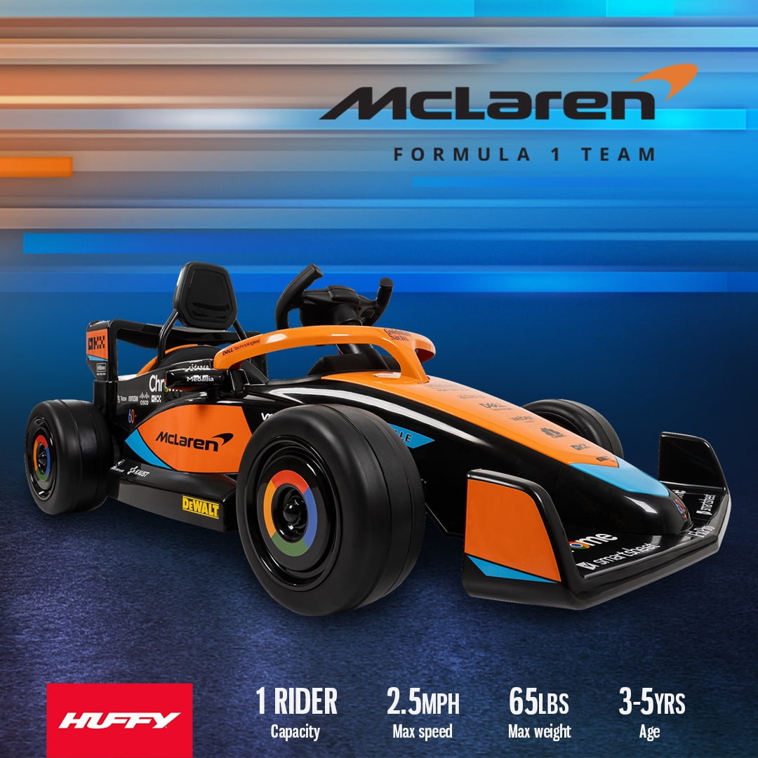 Huffy 12V McLaren Formula 1 Ride-On Car with Remote Control - image 5 of 6