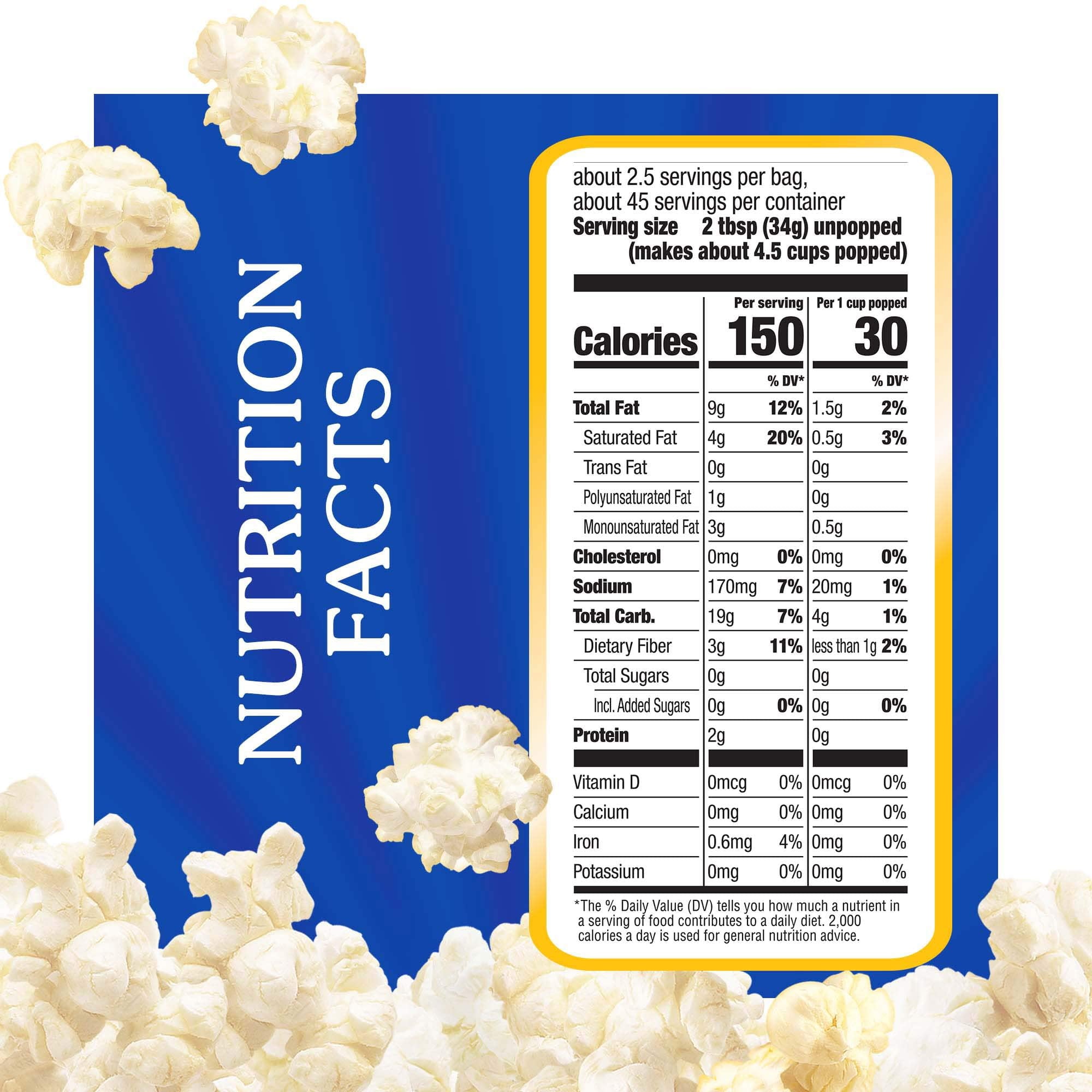 Act II Kettle Corn Microwave Popcorn, 2.75 oz., 18-Count Bags — grocery product, view 7