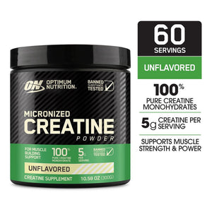 Optimum Nutrition, Micronized Creatine Powder, Unflavored 60 Servings — sports nutrition product, view 9