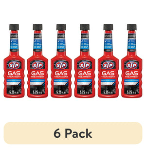 (6 pack) STP Super Concentrated Gas Treatment 5.25 fl oz - Automotive Fuel Additive for Cars and Boats — automotive product