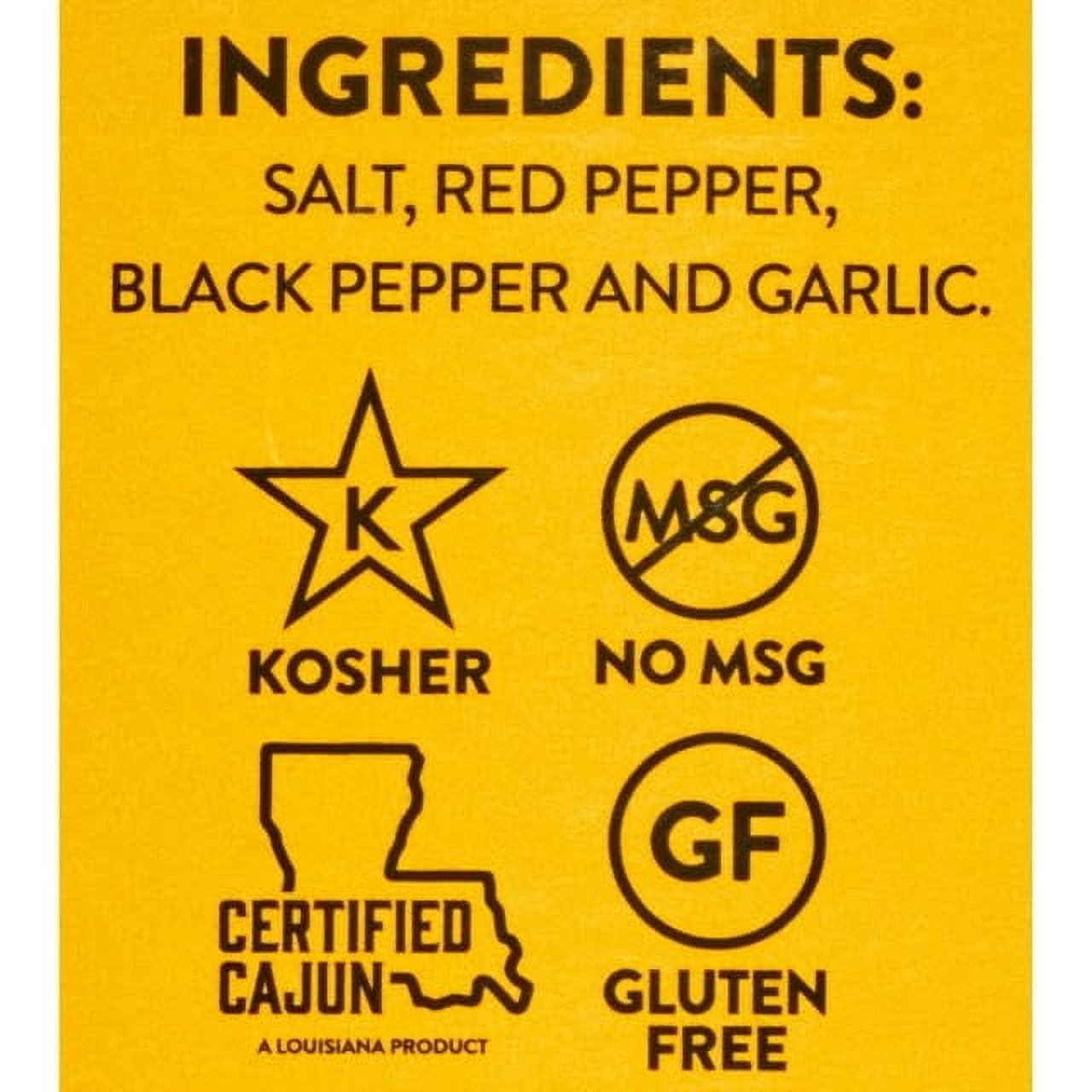 Slap Ya Mama Cajun Seasoning by Walker & Sons, Original Blend, 16 oz Canister – Certified Cajun — grocery product, view 4