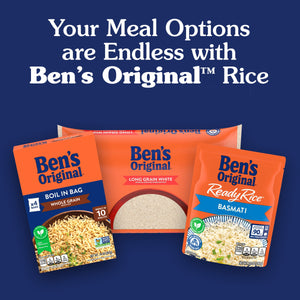BEN'S ORIGINAL Enriched Long Grain White Rice, Parboiled Rice, 5 LB Bag — grocery product, view 8