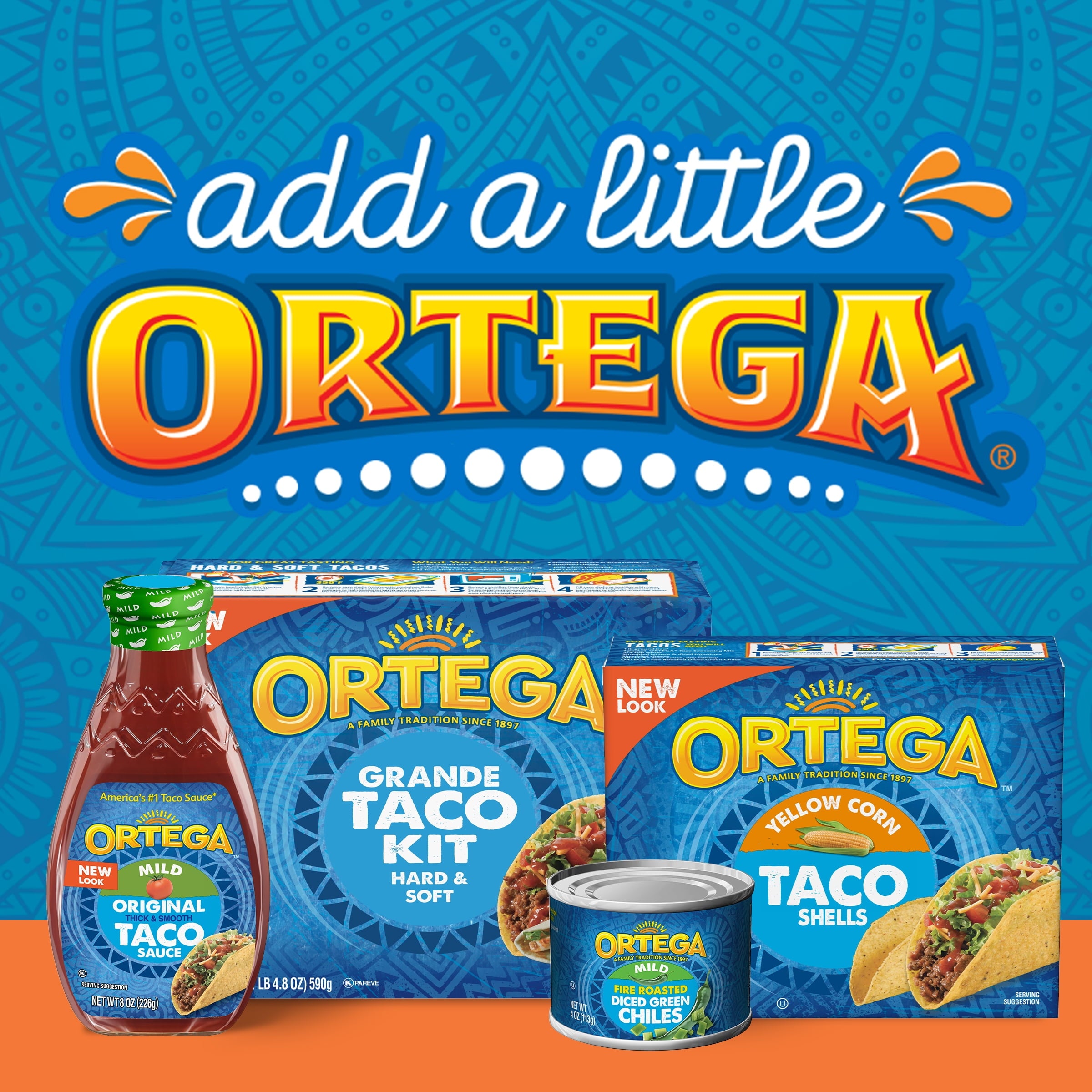 Ortega Original Taco Seasoning Mix, 24 oz — grocery product, view 6