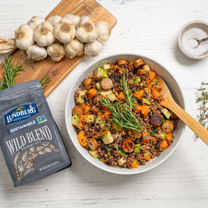 Lundberg Sustainable Wild Blend Rice - Gluten Free, Vegan, 1lb Resealable Bag — grocery product, view 2