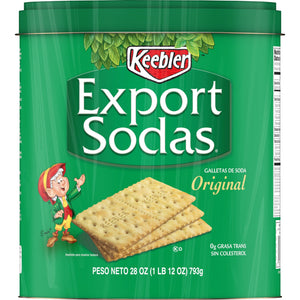 Keebler Export Sodas Original Soda Crackers, Soup Crackers, 28 oz — coffee and drinks product, view 7