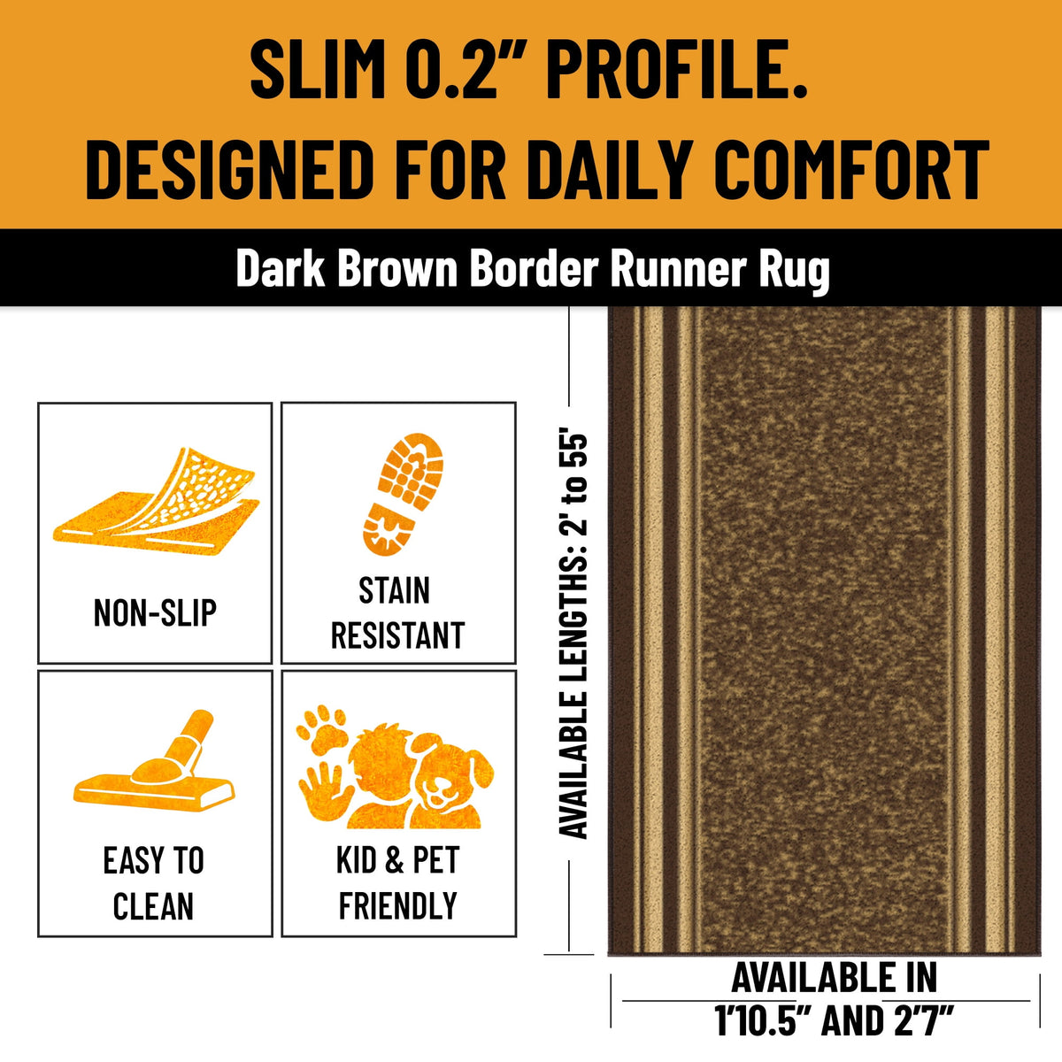 Ottomanson Extra Long Runner Rug 2'7" x 17' - image 3 of 6