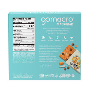 GoMacro MacroBar Organic Vegan Protein Bars — sports nutrition product, view 5