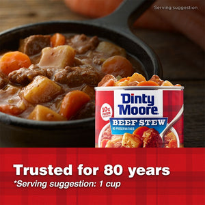 DINTY MOORE Beef Stew, Shelf-Stable, Steel Can 38 oz — grocery product, view 6