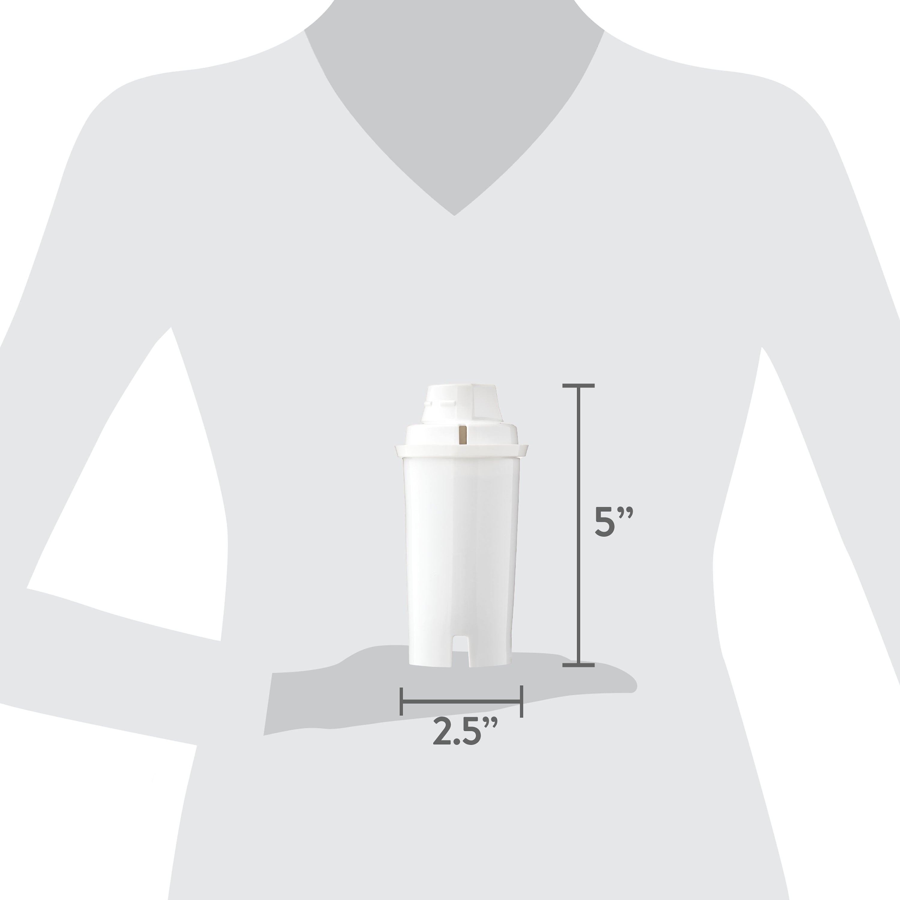 Great Value Water Filters, Fits Great Value & Brita Pitchers, Replacement 3 Pack — home and garden product, view 10