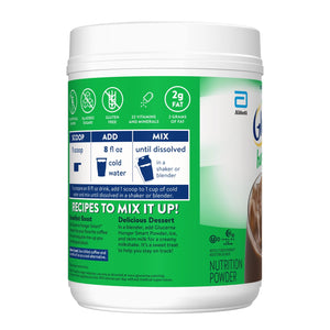 Glucerna Hunger Smart Diabetes Care Powder, Classic Chocolate, 22.3 Oz — sports nutrition product, view 13