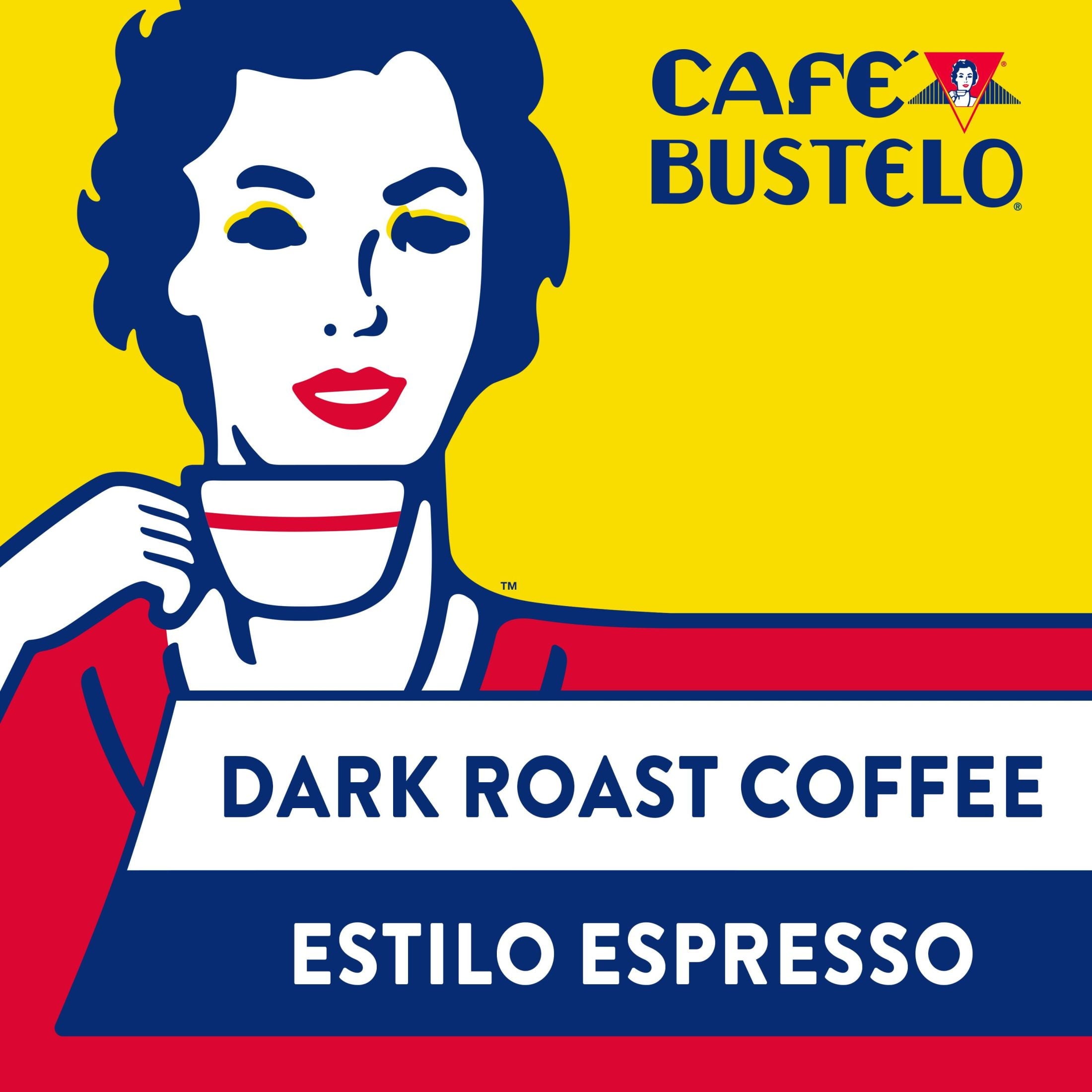 Cafe Bustelo, Espresso Style, Dark Roast Instant Coffee, 7.05 oz Jar — coffee and drinks product, view 8